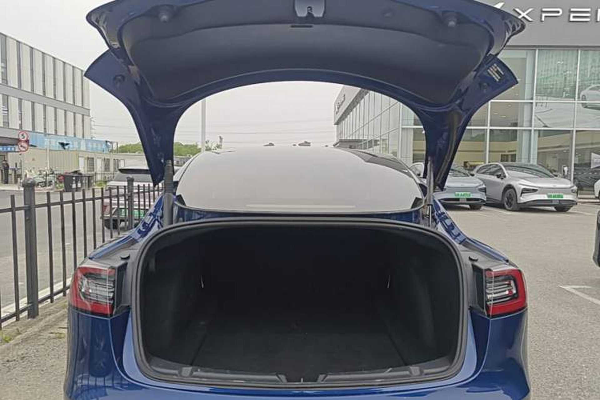 Used Tesla Model 3 2021 Revised Version Standard Range Rear-Wheel Drive Upgraded Edition 3D1 Trunk