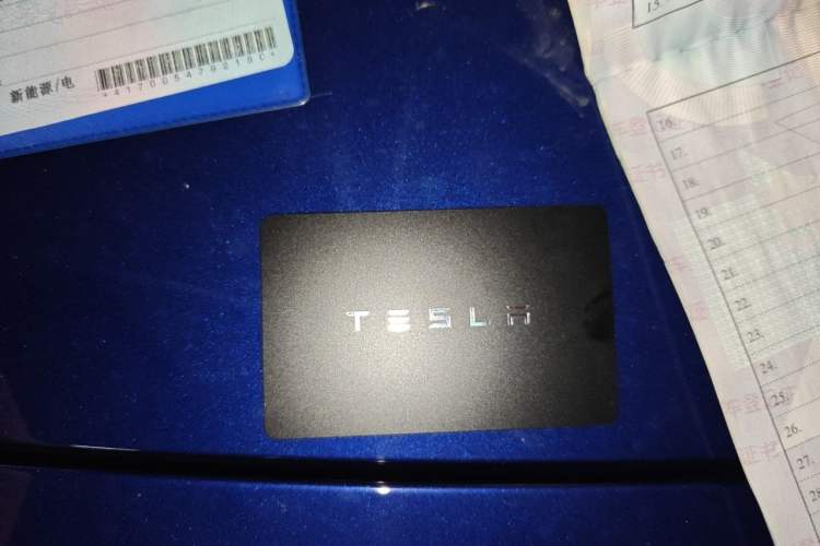 Used Tesla Model 3 2021 Standard Range Rear-Drive Upgraded Version Vehicle Key