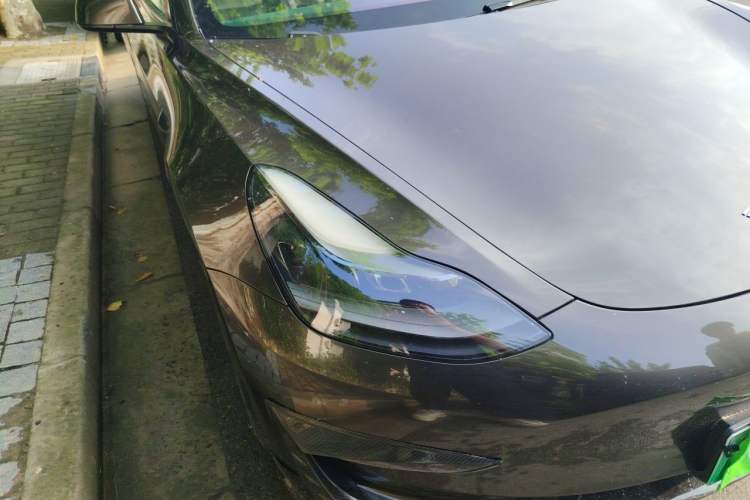 Used Tesla Model 3 2021 Performance High-Performance All-Wheel-Drive Version Right Front Headlight