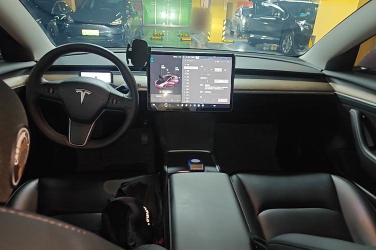 Used Tesla Model 3 2021 Revised Version Standard Range Rear-Wheel Drive Upgraded Edition 3D1 Center Console