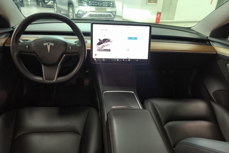 Used Tesla Model 3 2021 Revised Version Standard Range Rear-Wheel Drive Upgraded Edition 3D1 Center Console