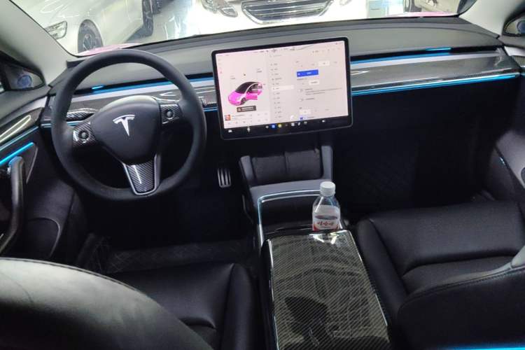 Used Tesla Model 3 2021 Standard Range Rear-Drive Upgraded Version Center Console