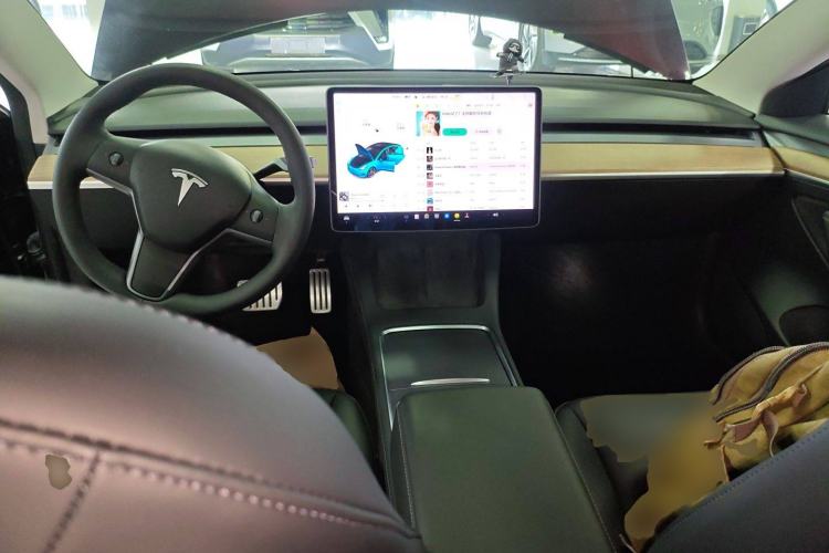 Used Tesla Model 3 2021 Performance High-Performance All-Wheel-Drive Version Center Console