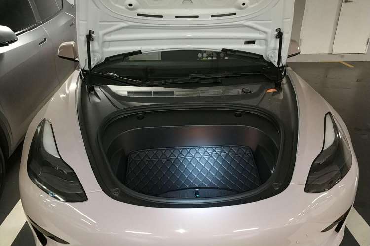 Used Tesla Model 3 2021 Standard Range Rear-Drive Upgraded Version Engine Bay