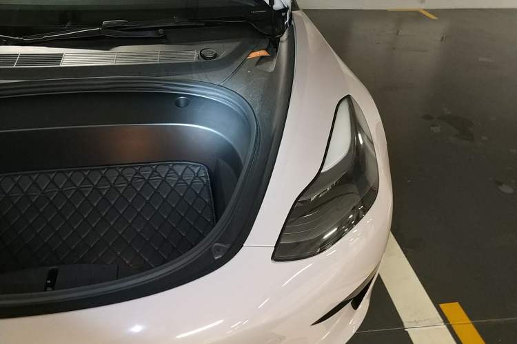 Used Tesla Model 3 2021 Standard Range Rear-Drive Upgraded Version Engine Bay Left