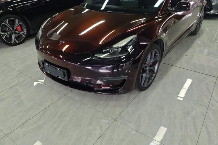 Used Tesla Model 3 2021 Performance High-Performance All-Wheel-Drive Version Left Front Headlight