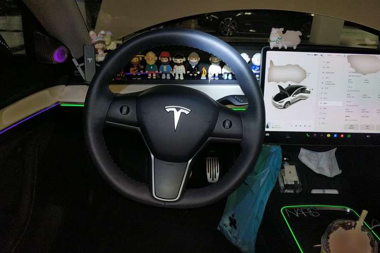 Used Tesla Model 3 2021 Standard Range Rear-Drive Upgraded Version Steering Wheel