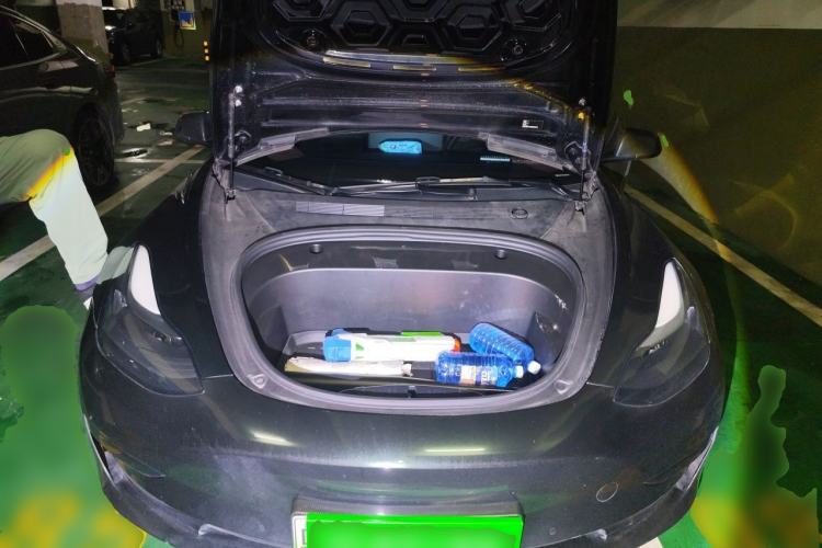 Used Tesla Model 3 2021 Revised Version Standard Range Rear-Wheel Drive Upgraded Edition 3D1 Engine Bay