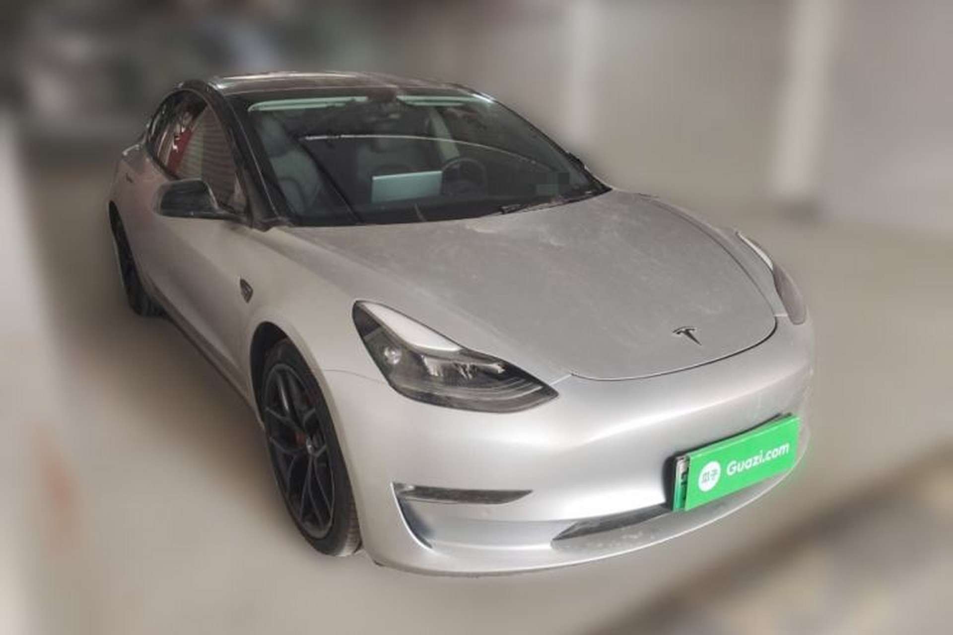 Used Tesla Model 3 2021 Performance High-Performance All-Wheel-Drive Version Front Right 45 Deg