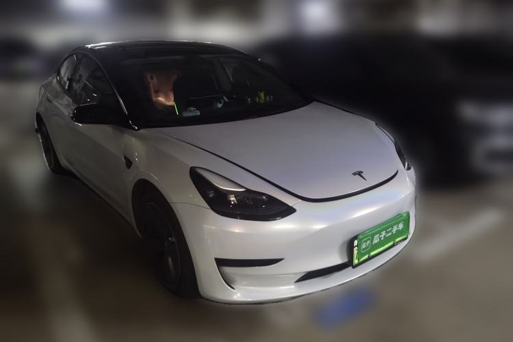Used Tesla Model 3 2021 Standard Range Rear-Wheel Drive Upgraded Version 3D6 Front Right 45 Deg