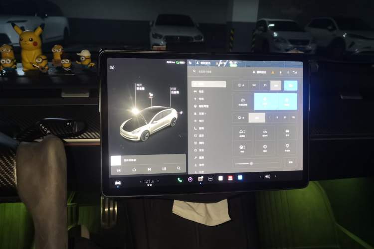 Used Tesla Model 3 2021 Standard Range Rear-Wheel Drive Upgraded Version 3D6 Instrument Cluster