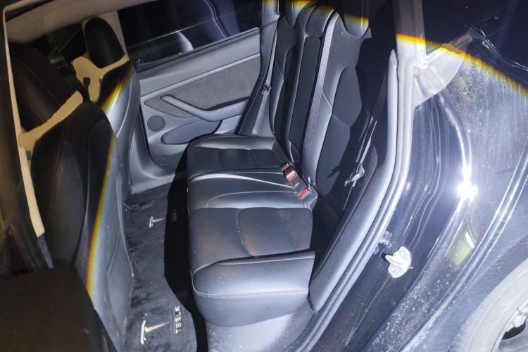 Used Tesla Model 3 2021 Revised Version Standard Range Rear-Wheel Drive Upgraded Edition 3D1 Left Rear Seat