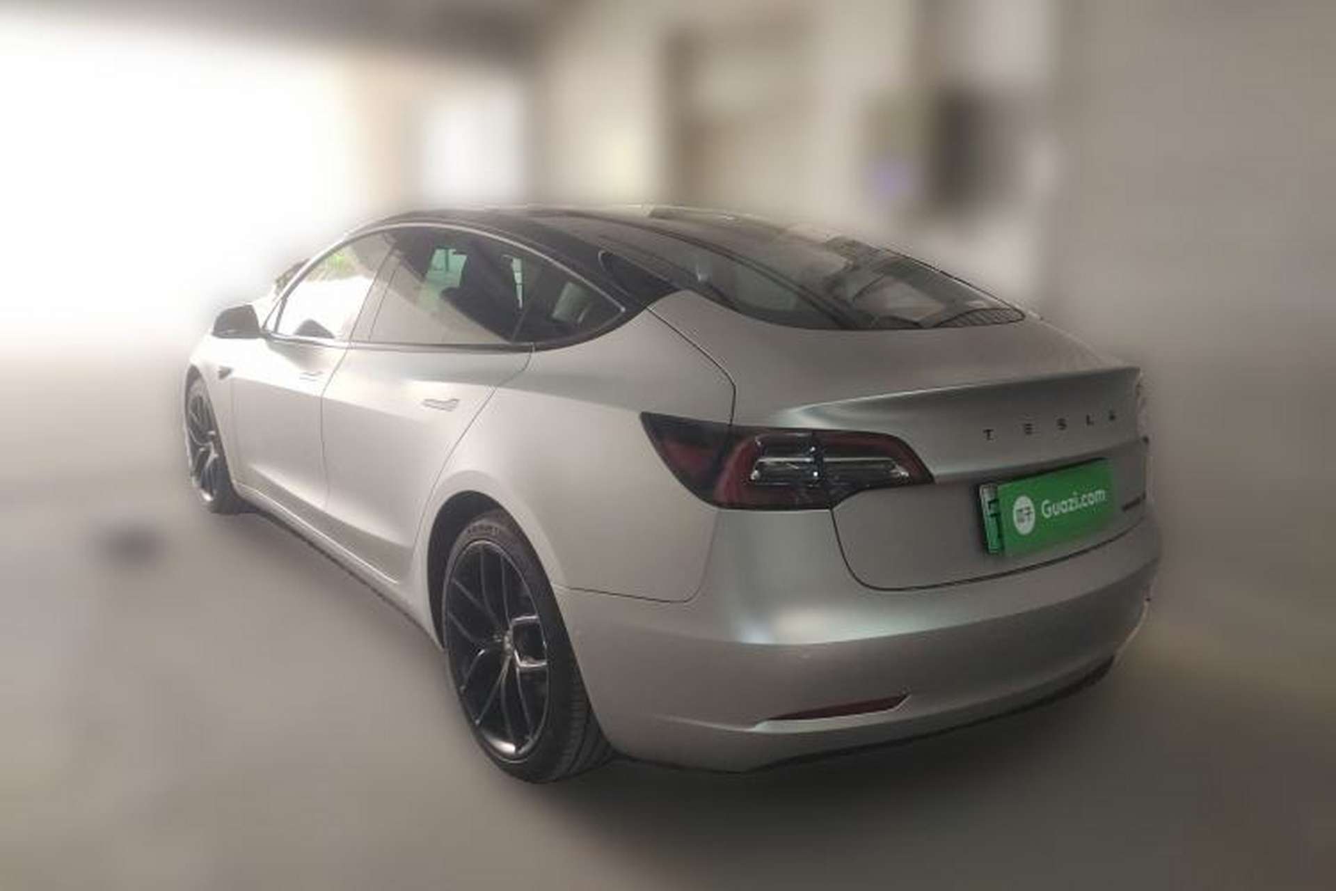 Used Tesla Model 3 2021 Performance High-Performance All-Wheel-Drive Version Rear Left 45 Deg