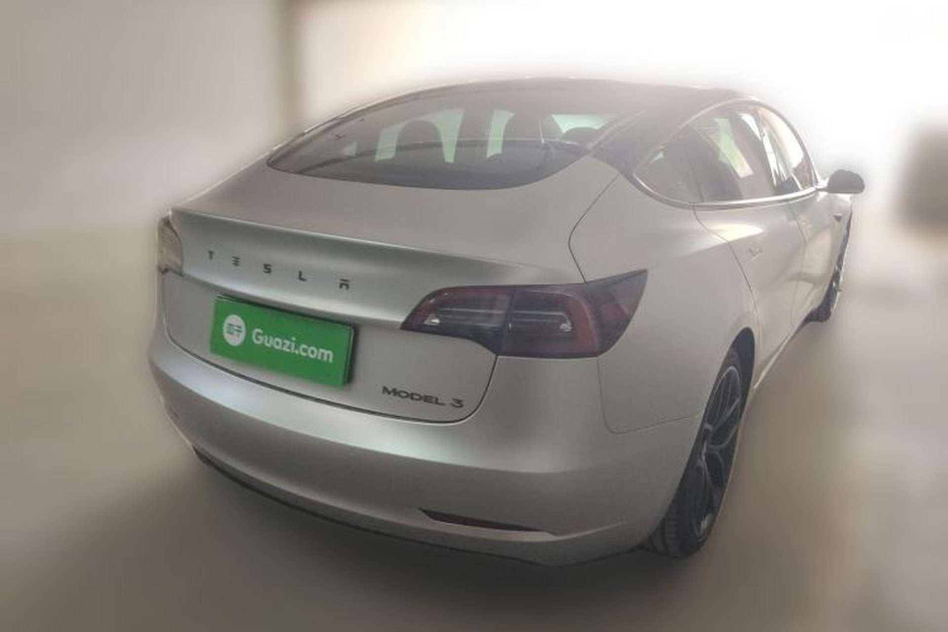 Used Tesla Model 3 2021 Performance High-Performance All-Wheel-Drive Version Rear Right 45 Deg