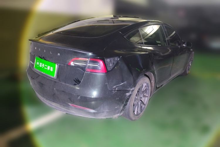 Used Tesla Model 3 2021 Revised Version Standard Range Rear-Wheel Drive Upgraded Edition 3D1 Rear Right 45 Deg