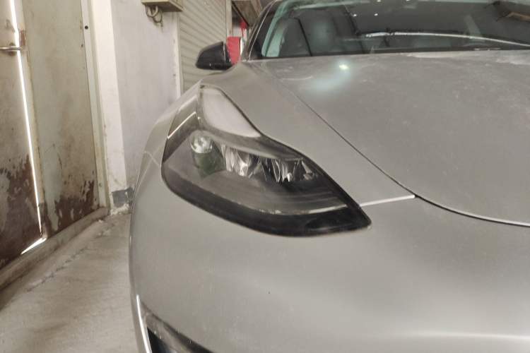 Used Tesla Model 3 2021 Performance High-Performance All-Wheel-Drive Version Right Front Headlight