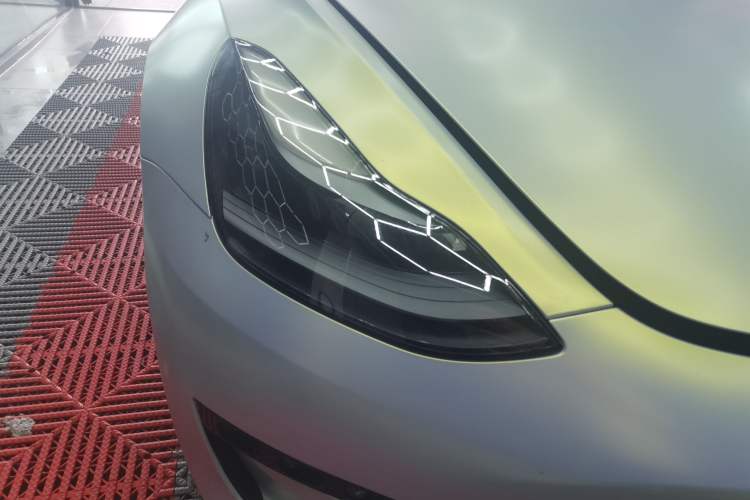 Used Tesla Model 3 2021 Performance High-Performance All-Wheel-Drive Version Right Front Headlight