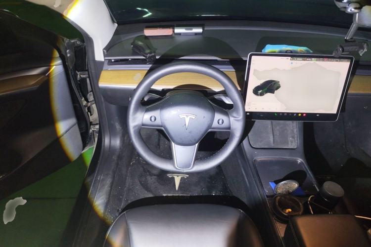 Used Tesla Model 3 2021 Revised Version Standard Range Rear-Wheel Drive Upgraded Edition 3D1 Steering Wheel