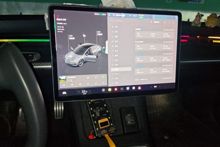 Used Tesla Model 3 2021 Revised Performance Version with All-Wheel Drive 3D1 Audio And AC Panel