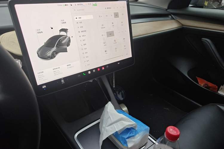 Used Tesla Model 3 2021 Standard Range Rear-Wheel Drive Upgraded Version 3D6 Audio And AC Panel