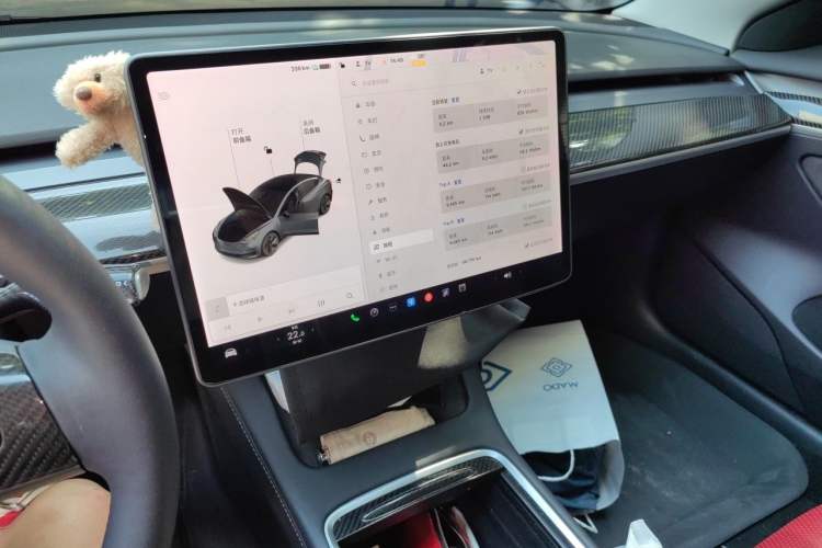 Used Tesla Model 3 2021 Standard Range Rear-Wheel Drive Upgraded Version 3D6 Audio And AC Panel