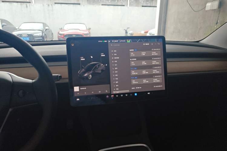 Used Tesla Model 3 2021 Standard Range Rear-Wheel Drive Upgraded Version 3D6 Audio And AC Panel