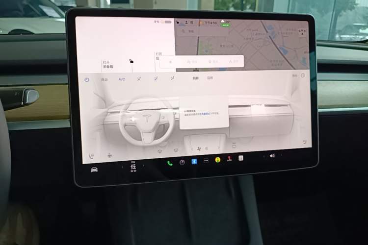 Used Tesla Model 3 2021 Standard Range Rear-Wheel Drive Upgraded Version 3D6 Audio And AC Panel