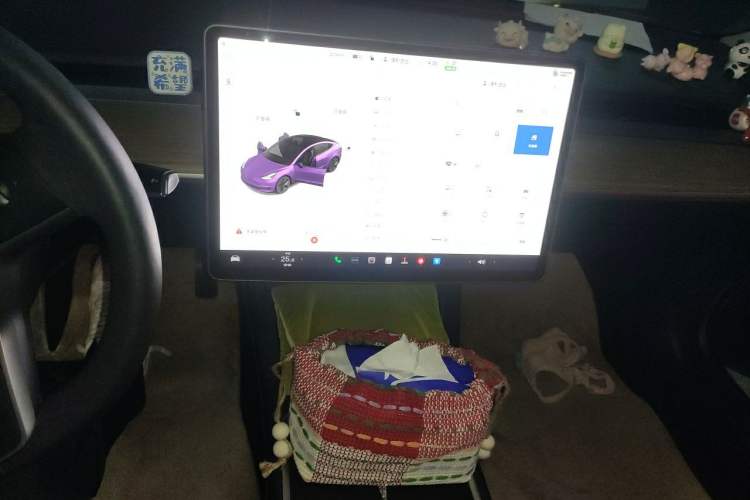 Used Tesla Model 3 2021 Standard Range Rear-Wheel Drive Upgraded Version 3D6 Audio And AC Panel