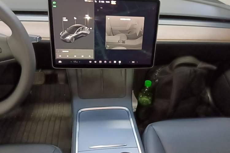 Used Tesla Model 3 2021 Standard Range Rear-Drive Upgraded Version Audio And AC Panel