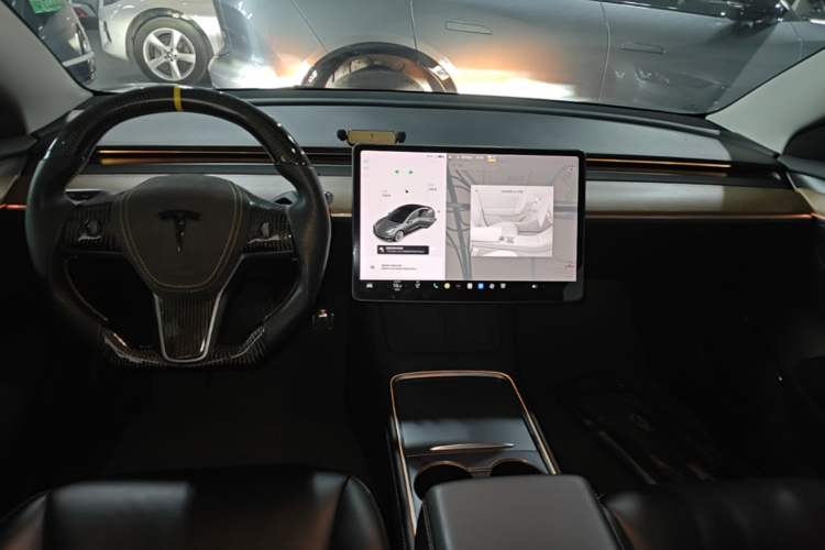 Used Tesla Model 3 2021 Revised Version Standard Range Rear-Wheel Drive Upgraded Edition 3D1 Audio And AC Panel