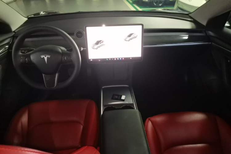 Used Tesla Model 3 2021 Standard Range Rear-Wheel Drive Upgraded Version 3D6 Center Console