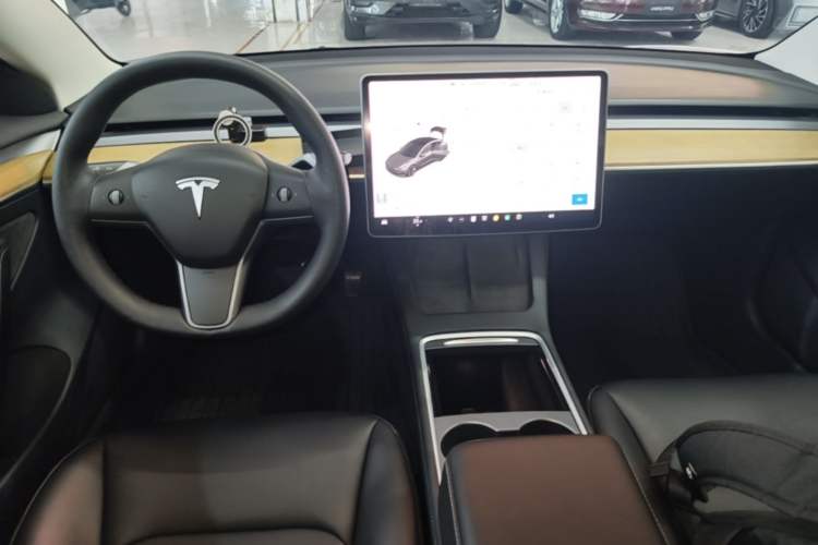 Used Tesla Model 3 2021 Standard Range Rear-Wheel Drive Upgraded Version 3D6 Center Console