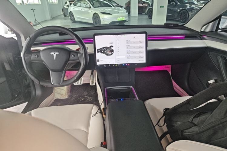 Used Tesla Model 3 2021 Performance High-Performance All-Wheel-Drive Version Center Console