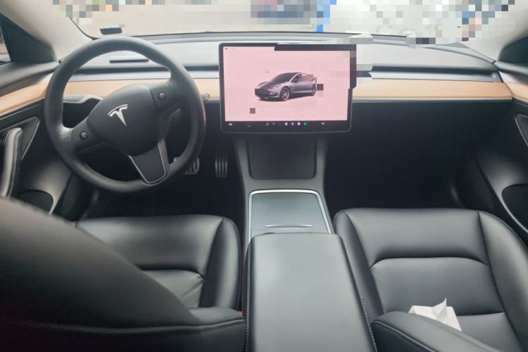 Used Tesla Model 3 2021 Revised Version II – Performance High-Performance All-Wheel-Drive Edition Center Console