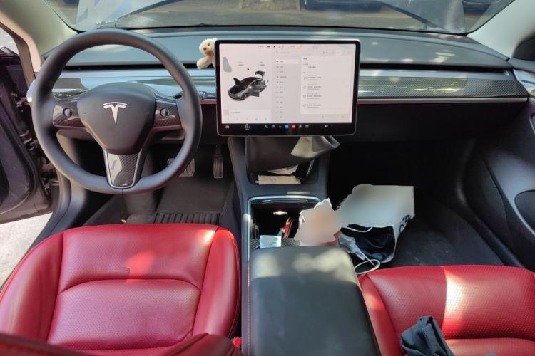 Used Tesla Model 3 2021 Standard Range Rear-Wheel Drive Upgraded Version 3D6 Center Console