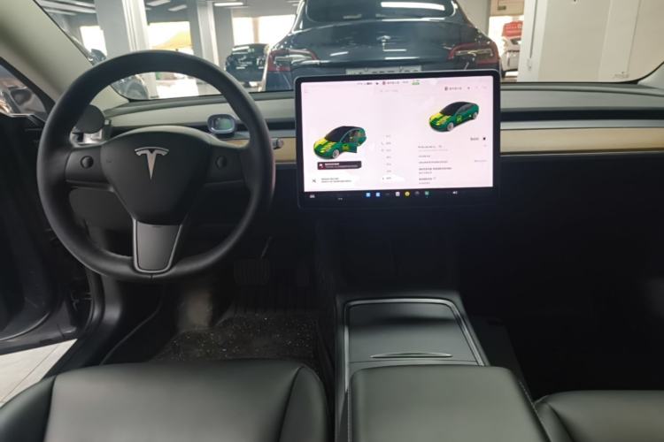 Used Tesla Model 3 2021 Revised Version Standard Range Rear-Wheel Drive Upgraded Edition 3D1 Center Console