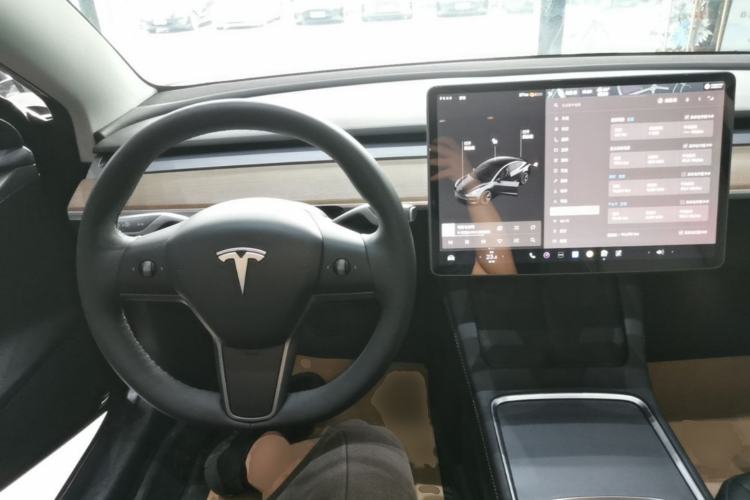 Used Tesla Model 3 2021 Revised Version Standard Range Rear-Wheel Drive Upgraded Edition 3D1 Center Console