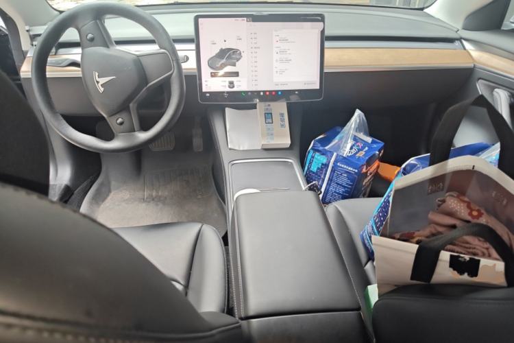 Used Tesla Model 3 2021 Standard Range Rear-Wheel Drive Upgraded Version 3D6 Center Console