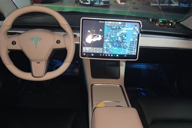 Used Tesla Model 3 2021 Revised Version Standard Range Rear-Wheel Drive Upgraded Edition 3D1 Center Console