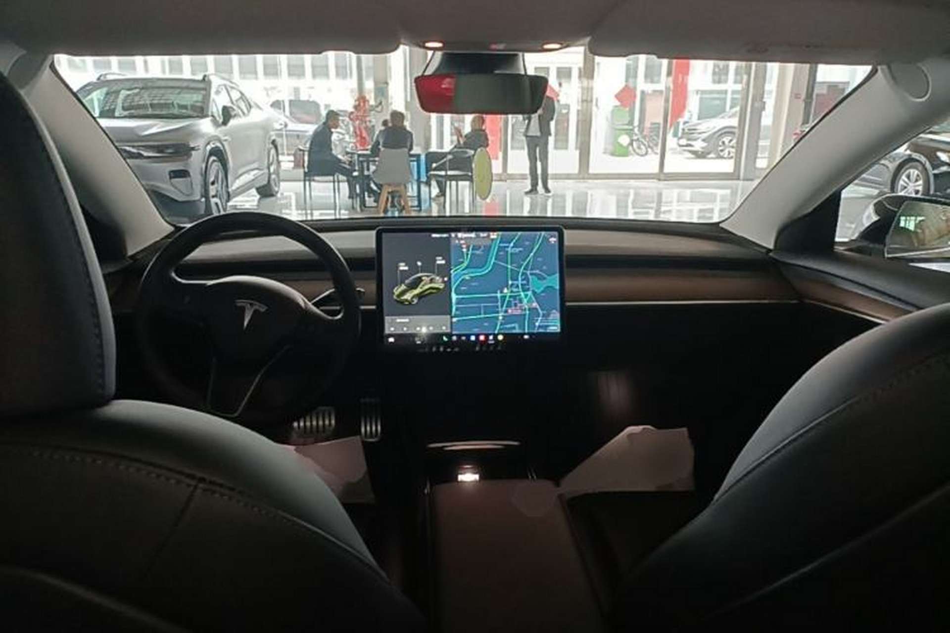 Used Tesla Model 3 2021 Performance High-Performance All-Wheel-Drive Version Center Console