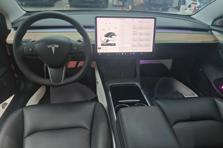 Used Tesla Model 3 2021 Revised Version Standard Range Rear-Wheel Drive Upgraded Edition 3D1 Center Console