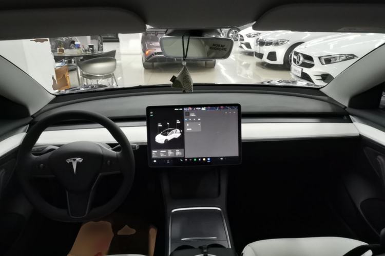 Used Tesla Model 3 2021 Standard Range Rear-Wheel Drive Upgraded Version 3D6 Center Console