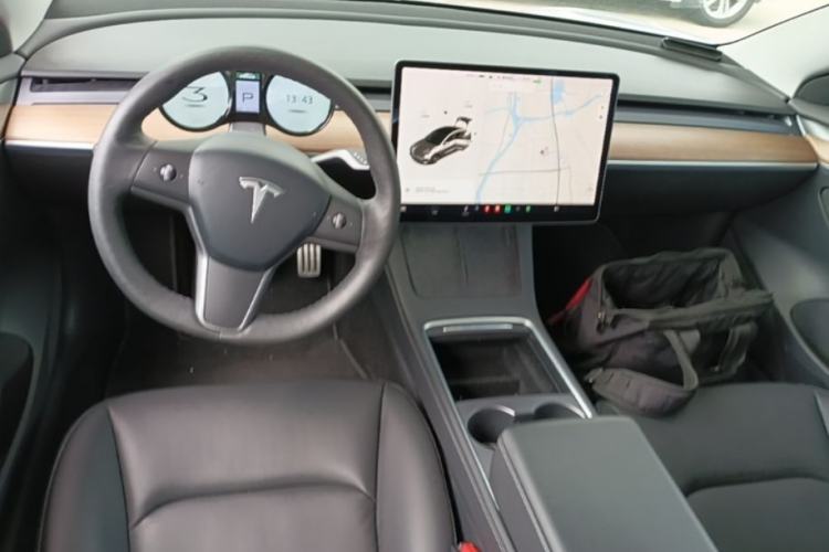 Used Tesla Model 3 2021 Performance High-Performance All-Wheel-Drive Version Center Console