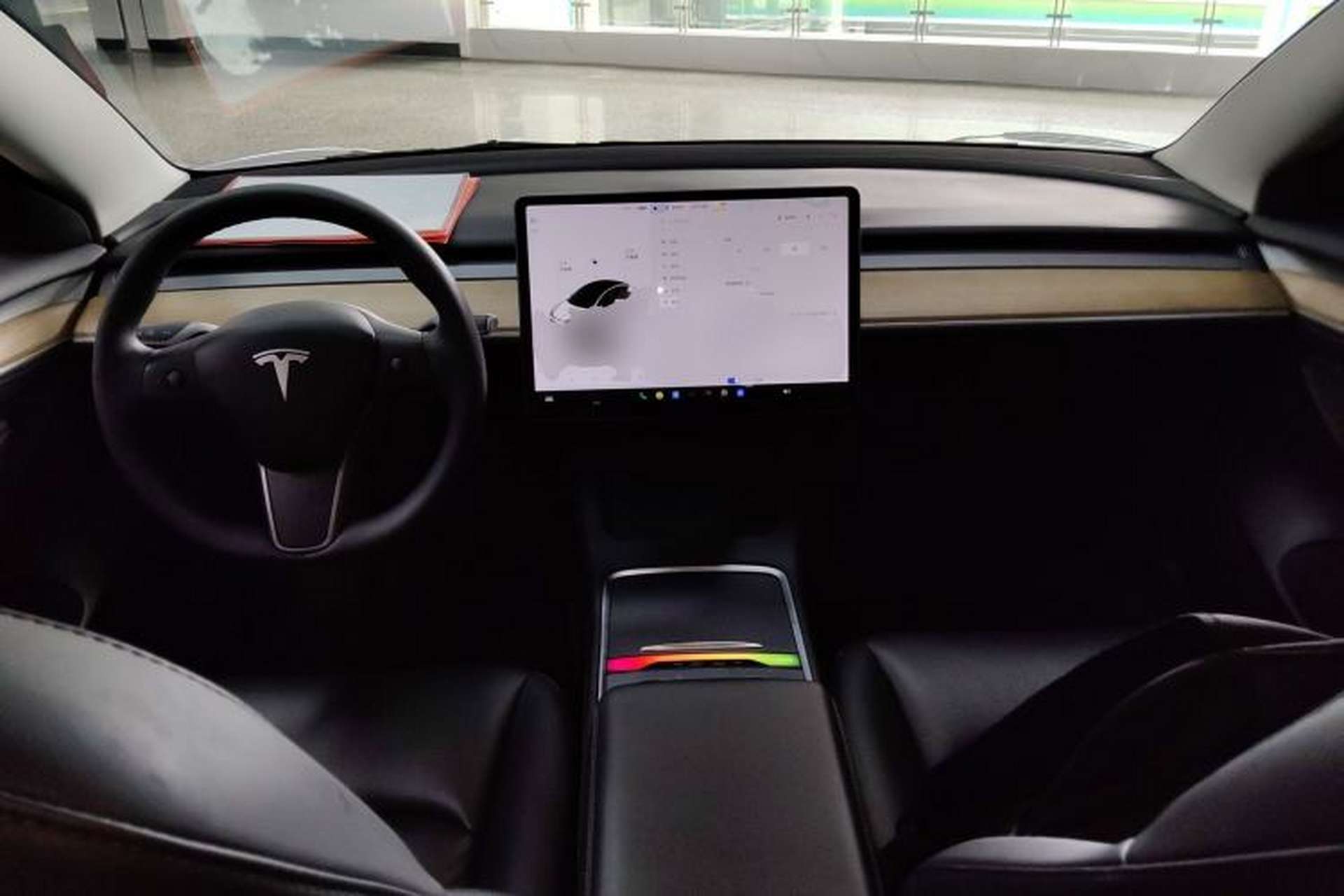 Used Tesla Model 3 2021 Standard Range Rear-Wheel Drive Upgraded Version 3D6 Center Console