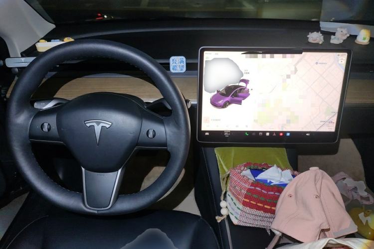 Used Tesla Model 3 2021 Standard Range Rear-Wheel Drive Upgraded Version 3D6 Center Console