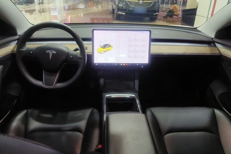 Used Tesla Model 3 2021 Revised Version Standard Range Rear-Wheel Drive Upgraded Edition 3D1 Center Console
