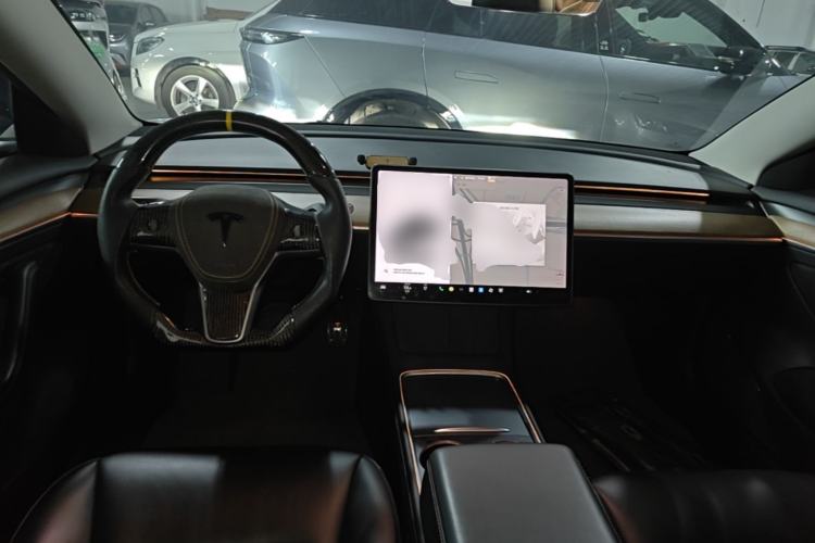 Used Tesla Model 3 2021 Revised Version Standard Range Rear-Wheel Drive Upgraded Edition 3D1 Center Console
