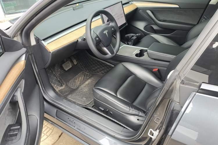 Used Tesla Model 3 2021 Revised Version Standard Range Rear-Wheel Drive Upgraded Edition 3D1 Driver Seat