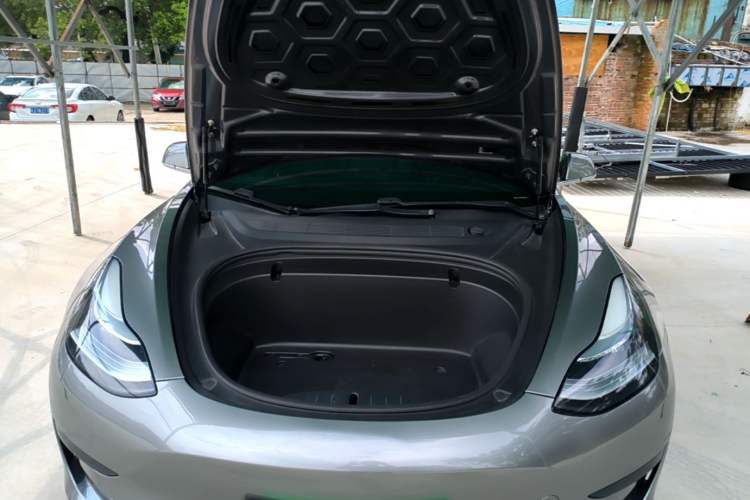 Used Tesla Model 3 2021 Standard Range Rear-Drive Upgraded Version Engine Bay