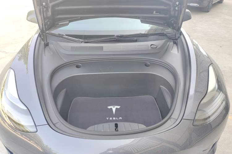 Used Tesla Model 3 2021 Standard Range Rear-Wheel Drive Upgraded Version 3D6 Engine Bay